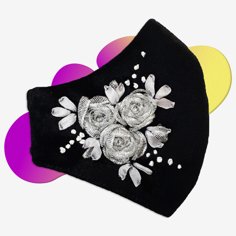 ماسک پارچه ای زنانه