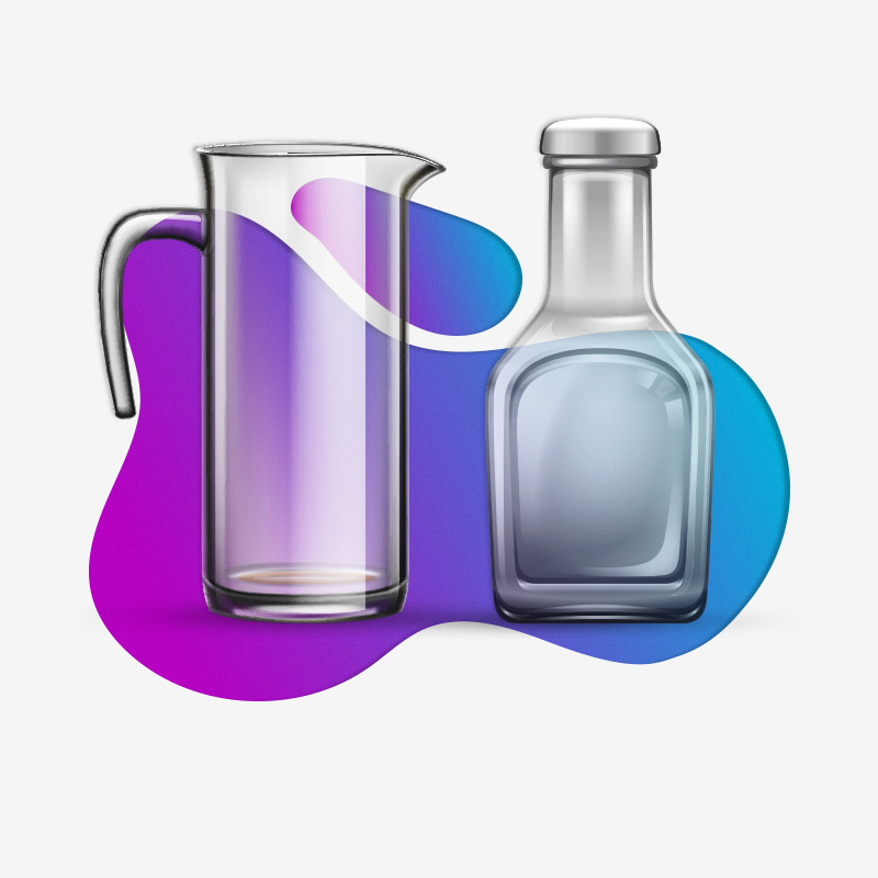 پارچ و بطری