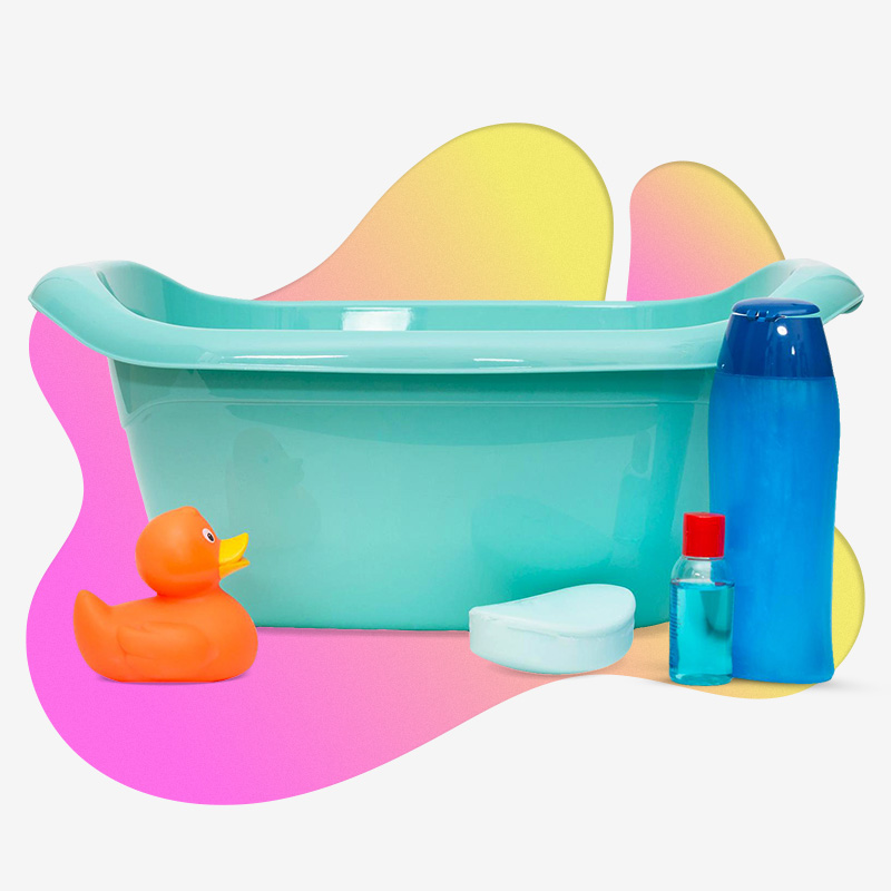 حمام کودک و شستشو