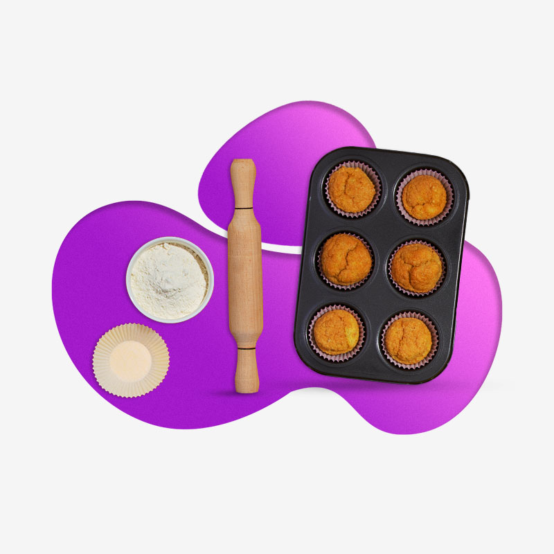 لوازم تهیه کیک و دسر