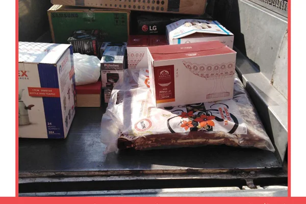 ارسال 1سری جهیزیه به تهران(میدان فلاح) 98/10/12