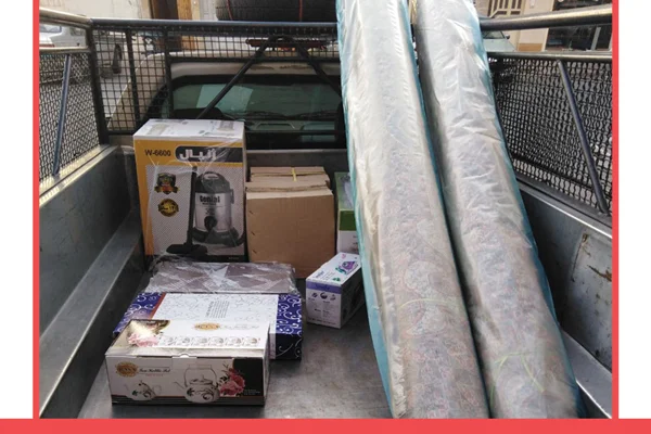 ارسال برخی اقلام جهیزیه به سفارش خیرین تهرانی 98/10/9