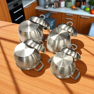 سرویس قابلمه استیل 8 پارچه CHUANGYU