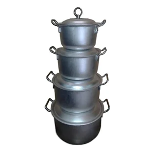 سرویس قابلمه روحی 4 عددی مدل دسته دار