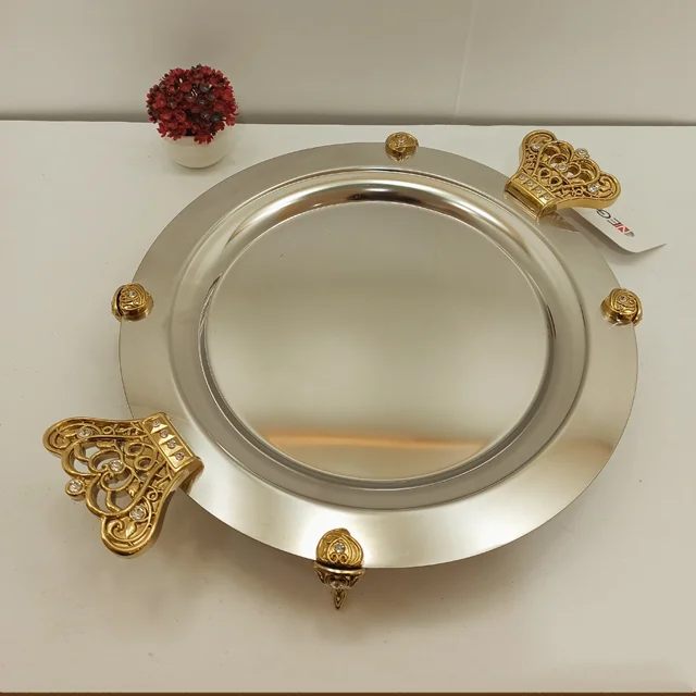 سینی نگار مدل تاجی کد 422