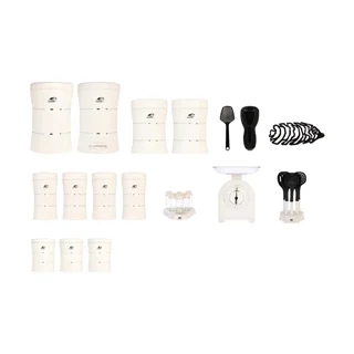 سرویس آشپزخانه 28 پارچه فلزی پایون