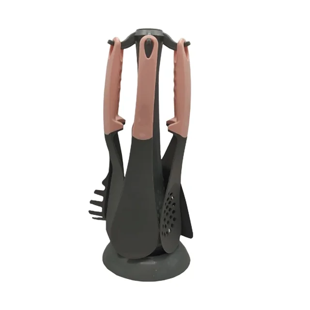 سرویس کفگیر و ملاقه استندی 7 پارچه هوم لوکس