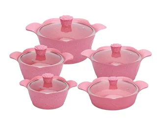 سرویس قابلمه چدن 13 پارچه DESSINI مدل 5000